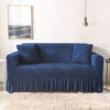 Bubble sofa cover blue 1