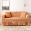 Bubble sofa cover gold