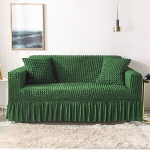 Bubble sofa cover green 1