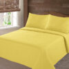 Microfiber Quilted Bedspread yellow