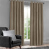 Self Design Jacquard Curtains Light Brown