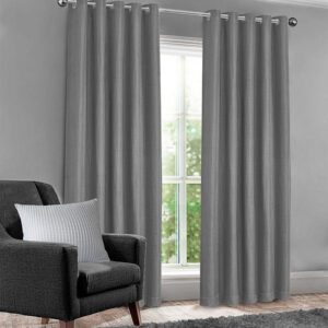 Self Design Jacquard Curtains grey