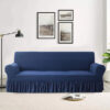 Turkish style sofa cover blue