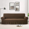 Turkish style sofa cover brown