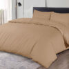 Cotton Duvet Cover Set Golden