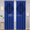 Splendid Design Velvet Curtains Blue